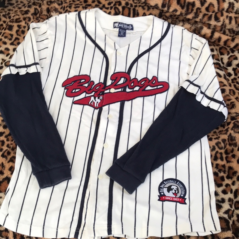 Big Dog mens small jersey nwot